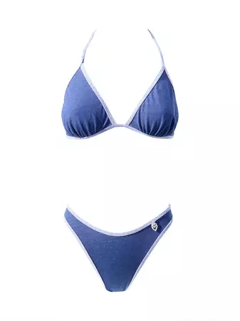 90s/y2k Vintage Deadstock Reversible Bikini With Heart Charm - Etsy Australia