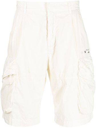 Off-White logo-print cargo shorts - FARFETCH