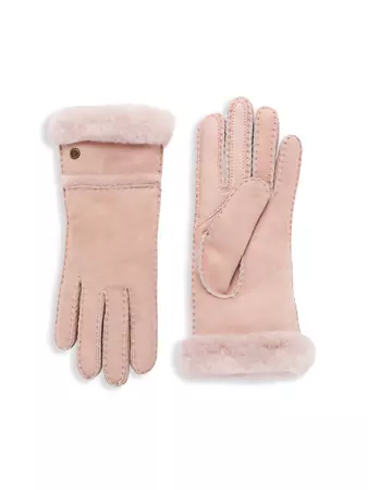 UGG Sheepskin Seamed Gloves