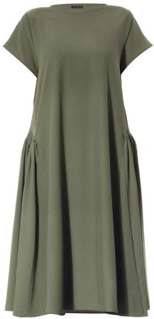Meem Label - Ava Khaki Oversized Midi Dress