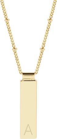Brook And York Maisie Initial Pendant Necklace