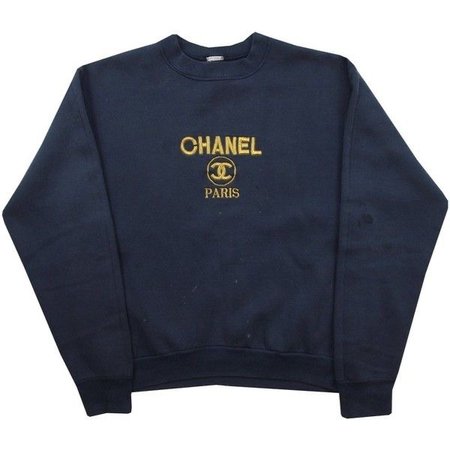 Vintage Bootleg Chanel Sweatshirt Size Small Grubby Milts ($67)