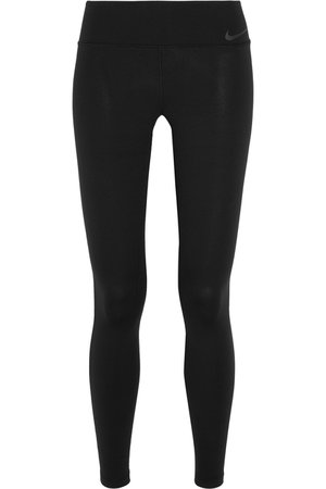 Black Power Legendary Dri-FIT stretch leggings | Nike | NET-A-PORTER