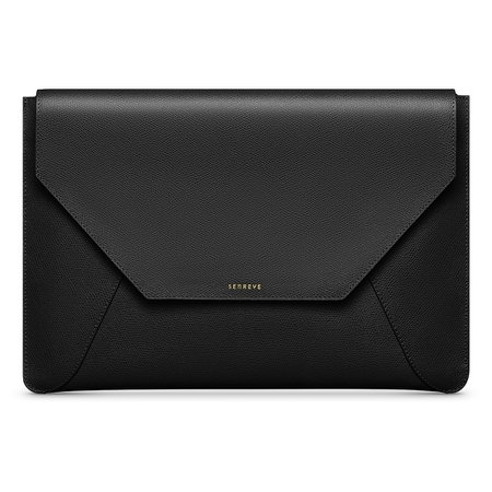 SENREVE 13" Leather Envelope Sleeve for MacBook Air & MacBook Pro - Green - Apple
