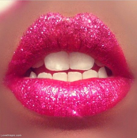 Pink Sparkle Lipstick