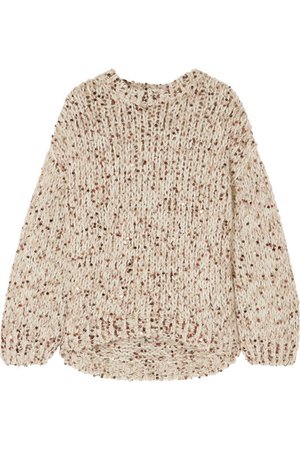 Brunello Cucinelli | Sequined chunky-knit sweater | NET-A-PORTER.COM