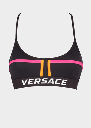 Versace V for Versace Sports Bra for Women | Official Website