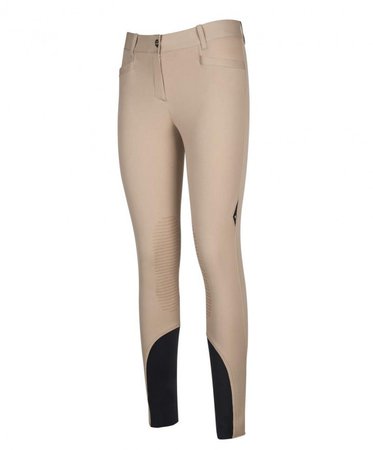 Equiline Ash Lowrise Breeches with Grip Knee Patch at The Tack Room!