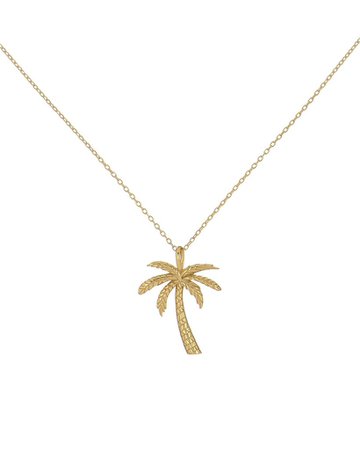 Palm Tree Necklace – Adina's Jewels