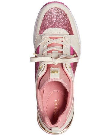 Michael Kors Women's George Lace-Up Trainer Sneakers & Reviews - Athletic Shoes & Sneakers - Shoes - Macy's
