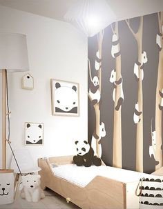 panda bedroom
