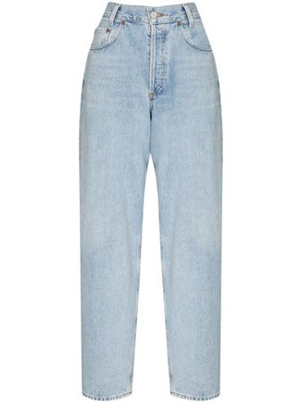 AGOLDE tapered high-waisted jeans