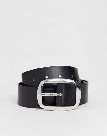 ASOS DESIGN leather jeans belt | ASOS