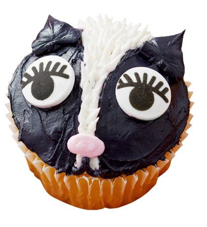 skunk cupcake