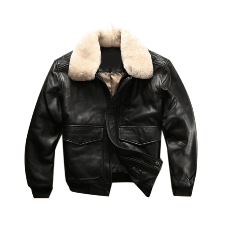 JESSICABUURMAN – ZIKON Vegan Fur Collar Leather Biker Jacket