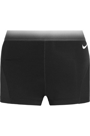 Nike | Mesh-paneled stretch-jersey shorts | NET-A-PORTER.COM