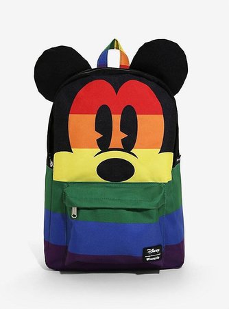 rainbow Mickey bag