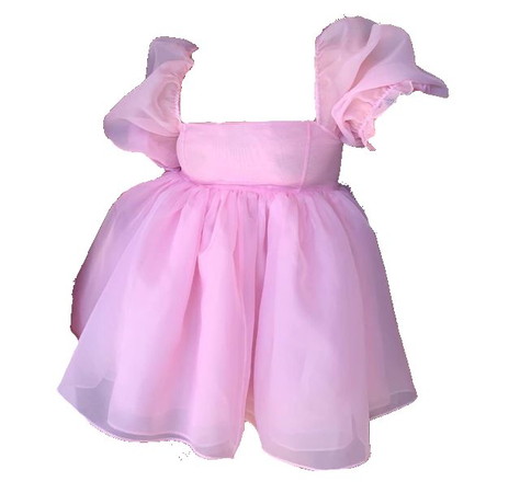 plus size babydoll pink dress