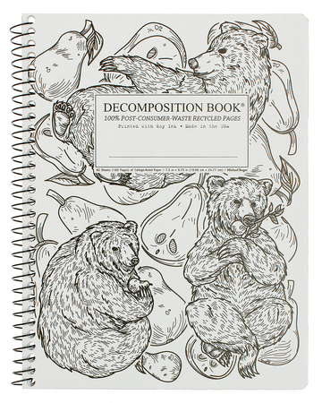 pear bears decomposition notebook