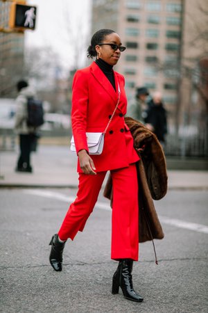 Turtlenecks Were a Street Style Essential on Day 5 of New York Fashion Week - Fashionista