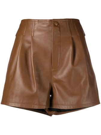 Shorts con pinzas de tiro alto Saint Laurent - Compra online - Envío express, devolución gratuita y pago seguro