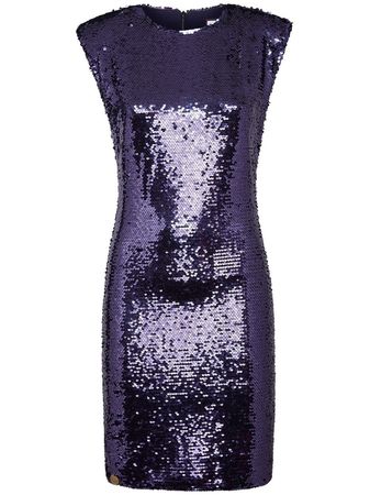 Philipp Plein sequin-embellished Sleeveless Dress