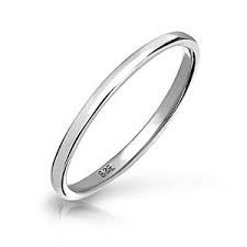 thin silver ring - Google Search