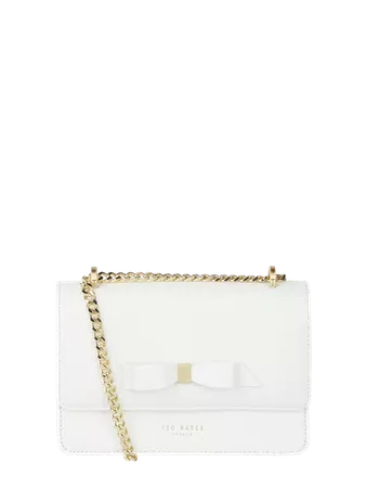 TED-BAKER Crossbody Bag aus Leder in Weiß online kaufen (9926361) ▷ P&C Online Shop