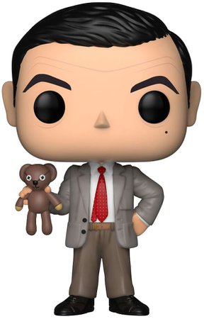 Mr. Bean with Teddy (Chase Edition Possible) Vinyl Figure 592 | Mr. Bean Funko Pop! | EMP