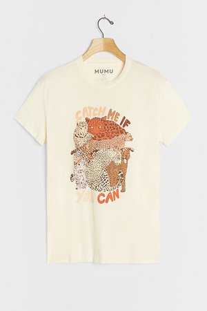 Catch Me If You Can Graphic Tee | Anthropologie