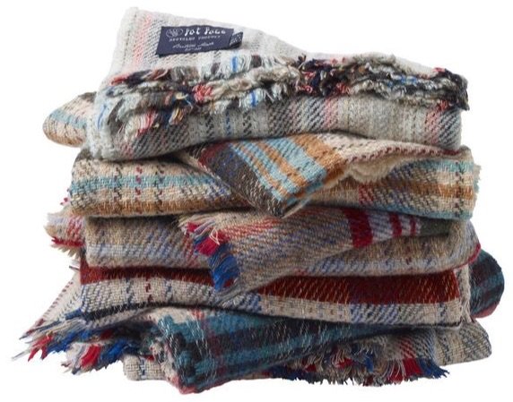 blankets scarves knits