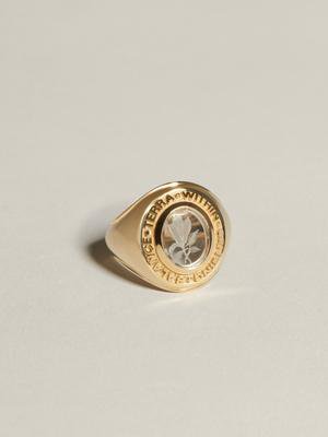 Class Ring Earth (Magnolia) | J.Hannah Jewelry
