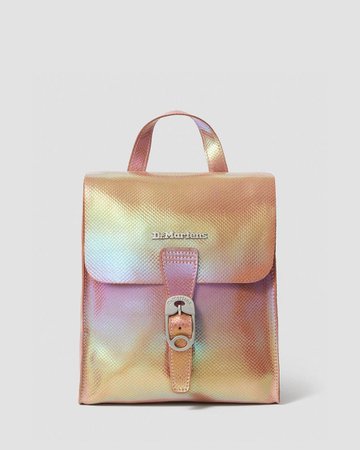 Iridescent Mini Leather Backpack | Womens | Dr. Martens Official Site