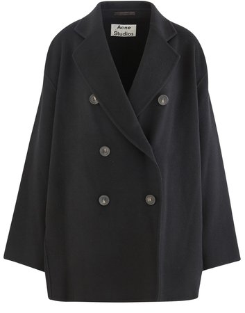 Women's Odine double-breasted jacket | ACNE STUDIOS | 24S
