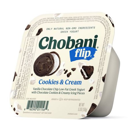 Chobani Flip Cookies & Cream Greek Yogurt - 5.3oz : Target