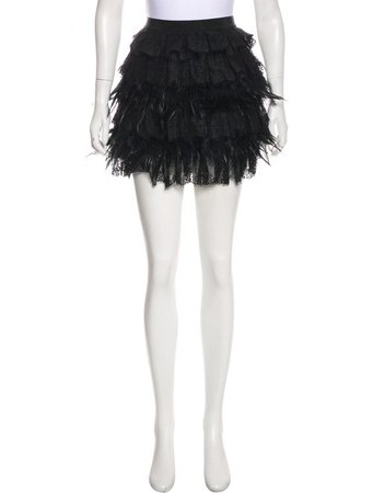 DKNY Lace Mini Skirt - Clothing - WDK20522 | The RealReal