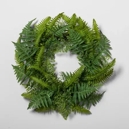 Fern Wreath - Hearth & Hand with Magnolia : Target