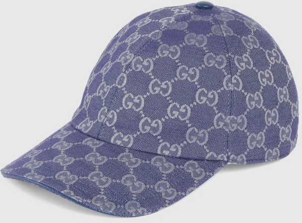 Gucci blue and grey cap