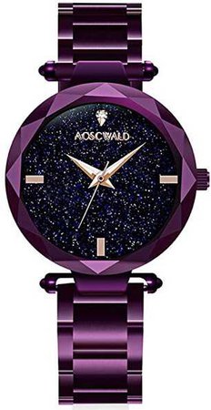 Purple Wrist Watch