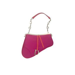 Dior Mini Pink Satin Saddle Bag – Treasures of NYC