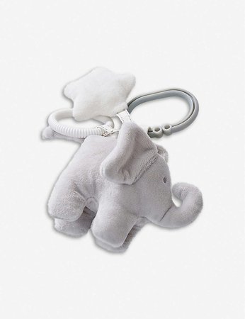 THE LITTLE WHITE COMPANY - Jitter Kimbo elephant toy | Selfridges.com