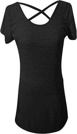 FOVIGUO Square Neck Business Tunic Dress Ladys Short Sleeve Pleated Summer Trendy Lightweight Cozy Mini Dress at Amazon Women’s Clothing store