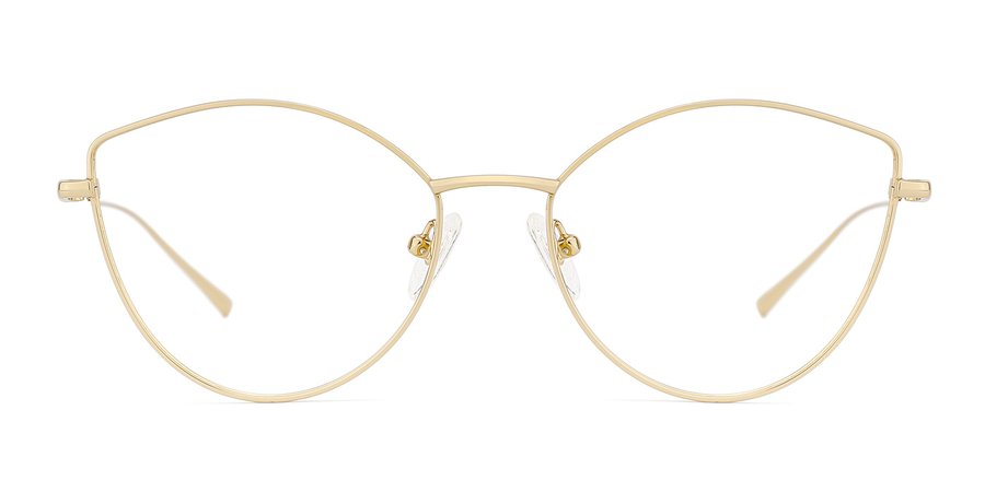 Coleen eyeglasses in Gold Color | Optical | TIJN Eyewear – Shop Prescription Eyeglasses & Blue Light Filter Glasses Online