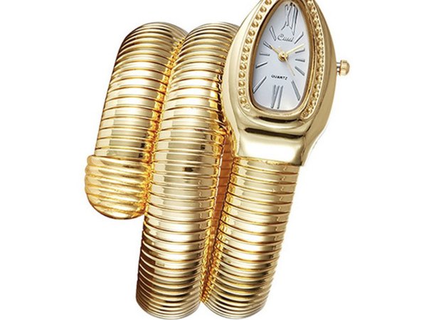 gold wrap watch
