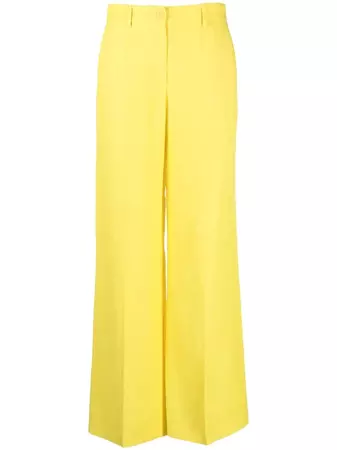 P.A.R.O.S.H. high-waisted wide-leg Trousers