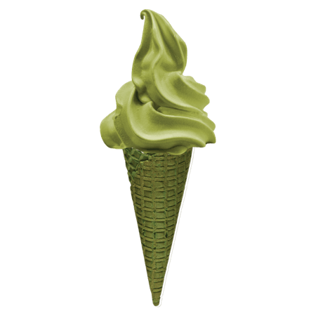Matcha Green Tea Waffle Cones