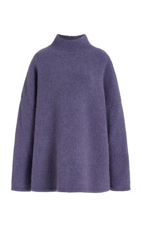 Brushed Alpaca Silk Turtleneck Sweater By Lapointe | Moda Operandi