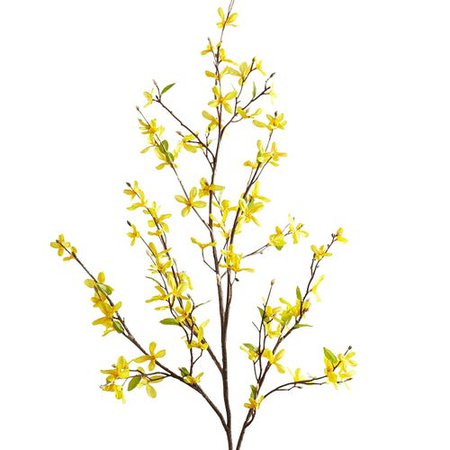 Yellow Faux Forsythia Branch | Pier 1