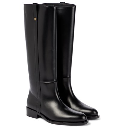 Tom Ford - Leather riding boots | Mytheresa