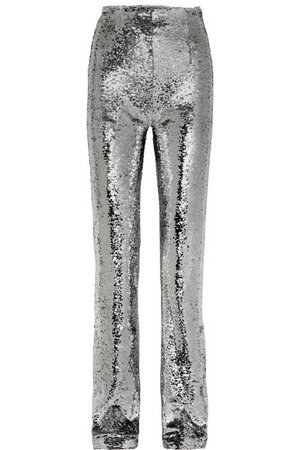 16ARLINGTON | Sequined crepe straight-leg pants | NET-A-PORTER.COM
